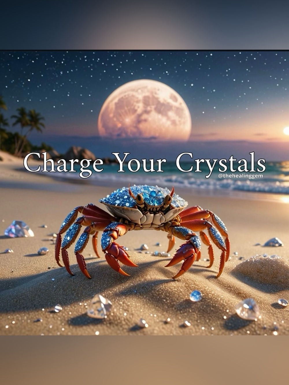 Charge your Crystals as needed